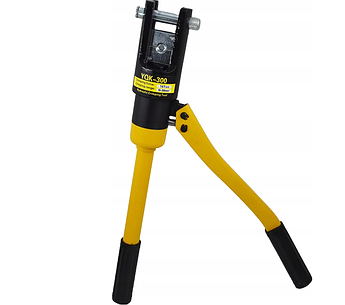 Прес кліщі гідравлічні YQK-300 [16-300 мм² / сила затиску 18 Т / Плашки загартовані - 11 шт]