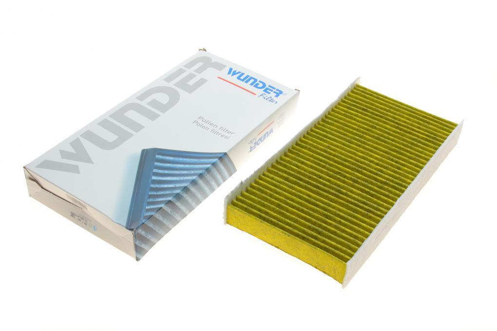 Фільтр салону Citroen C5/C6/Peugeot 407 04- (вугільний) WUNDER FILTER WPK 408 UA62, фото 1