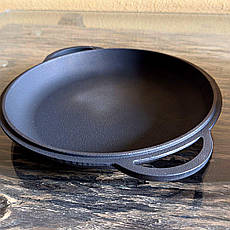 Каструля чавунна з кришкою-сковорідкою (d=230 мм, h=100 мм, V=3 л), фото 4