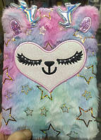 Блокнот хутряний "Олень" А5 80 арк