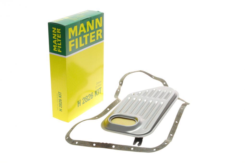 Фільтр АКПП Audi A4/A6 1.8-3.0 TDI 94-08 MANN-FILTER H 2826 KIT UA62