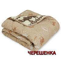 Двуспальное одеяло-плед верблюжья шерсть №42001