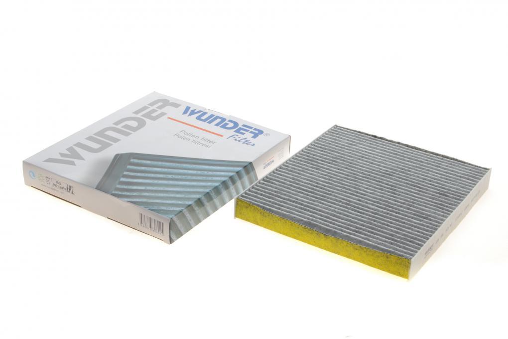 Фільтр салону Opel Astra F/G/H 96- (BEHR) (вугільний) WUNDER FILTER WPK 306 UA61, фото 1