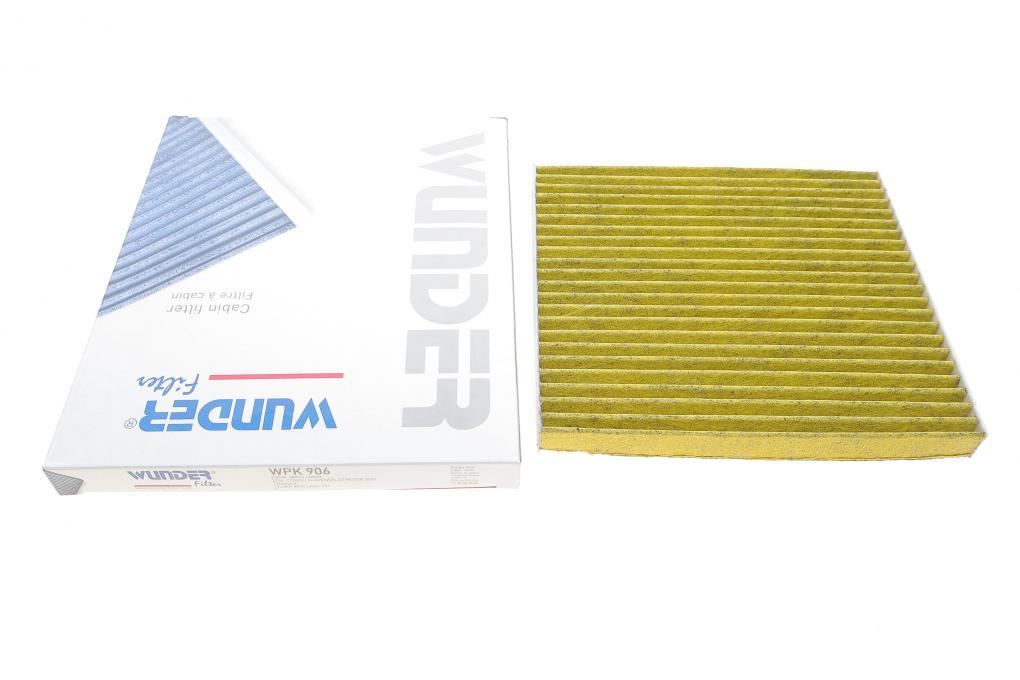 Фільтр салону Toyota Avensis/Corolla 00- (вугільний) WUNDER FILTER WPK 906 UA62