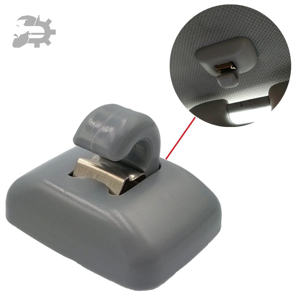 A3 Кріплення фіксатор козирька Audi 8E0857562A 8E0857561 8U0857562 сіре, фото 1