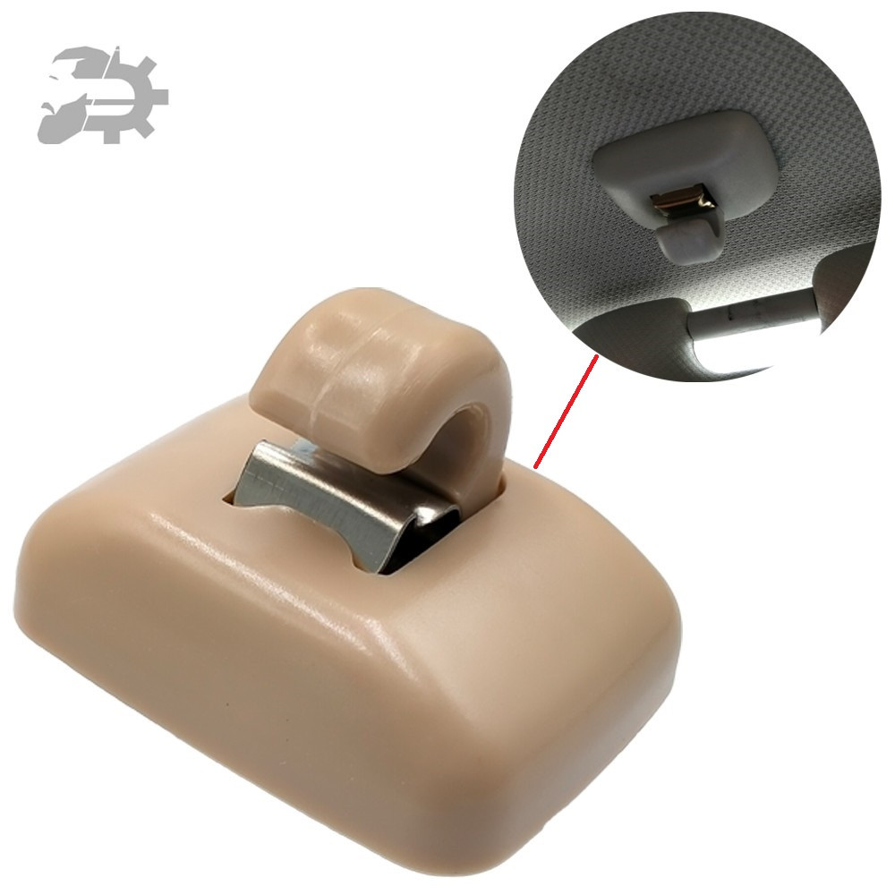A3 Кріплення фіксатор козирька Audi 8E0857562A 8E0857561 8U0857562 бежеве, фото 1