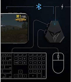 Бездротовий конвертер Flydigi Q1 адаптер для клавіатури миші на Android смартфон планшет підтримка будь яких ігор