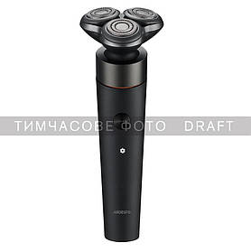 ARDESTO Бритва електрична роторна SHRR-B5WDR, 5Вт, бритв.головок-3, Li-Ion, сух.+волог., чорний
