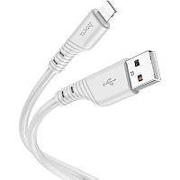 Кабель Hoco X97 Crystal Color USB to Lightning (2.4A, 1m) - Light Gray