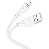 Кабель Hoco X97 Crystal Color USB to Lightning (2.4A, 1m) - White