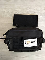 Підсумок тактичний напашний швидкоскидний Warrior Spirit GAR-WS1 Black