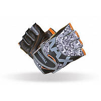 Перчатки для фитнеса Mad Max MTI83.1 Workout Gloves Grey/Orange MFG-831