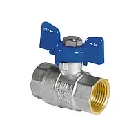 Кран шаровой 3/4" БГГ Кран KP CZECH Бабочка гайка гайка