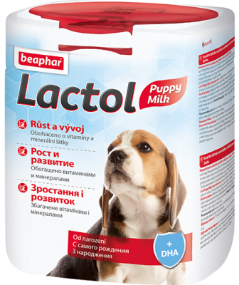 Повноцінний замінник молока Beaphar Lactol Puppy Milk для цуценят, 500 г