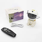 ОПТ 10шт Лазерний нічник-проектор зоряного неба Космонавт, від USB, з пультом / Дитячий світильник з проекцією космосу, фото 10