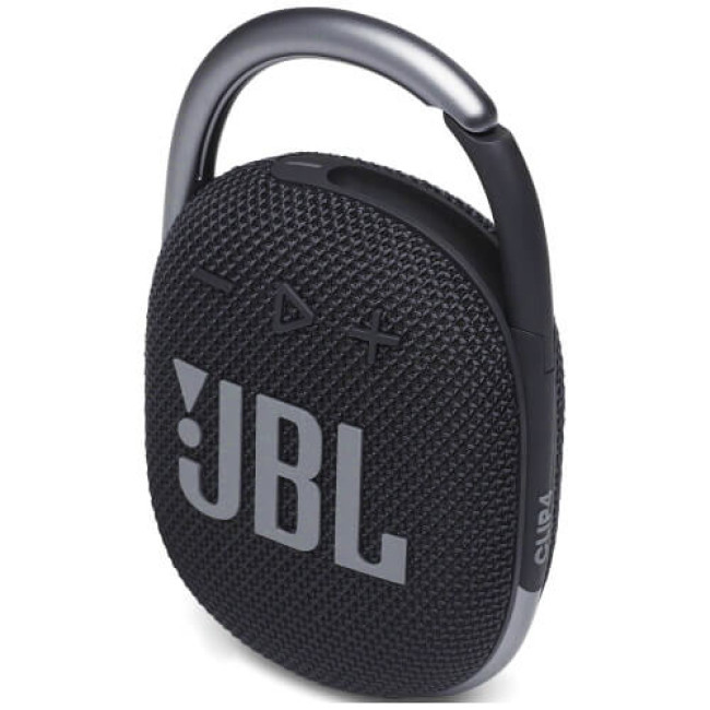 Портативна колонка JBL Clip 4 (JBLCLIP4BLK) бездротова акустика чорна, фото 1