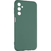 Чохол Fiji Full Soft Premium для Samsung Galaxy M34 5G (M346) протиударний бампер з мікрофіброю Dark Green