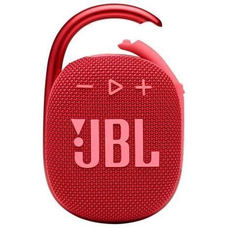 Бездротова колонка JBL Clip 4 (JBLCLIP4RED) з карабіном-петлею, фото 1