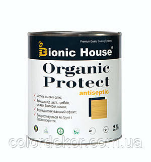 Антисептик Bionic-House Organic Protect antiseptic безбарвний 2,8 л