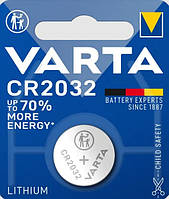 Батарейки-Таблетки Varta CR2032 блистер - 1шт