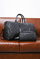 Комплект Сумка + клатч Louis Vuitton чорний