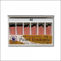 Штифты гуттаперчевые конусные Pearl Endopia 60 шт №40