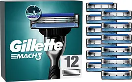 Касети для гоління Gilette Mach 3 леза