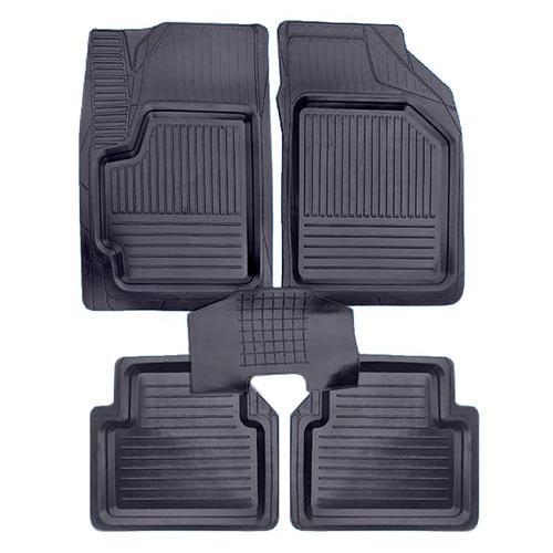 Килими гумові LANOS/AVEO з перемичкою (5 шт.), фото 1