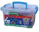 Магнітний конструктор-валіза Magic Magnet 120 деталей, Дитяча 3D головоломка для створення об'ємних моделей, фото 2