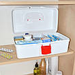 Аптечка органайзер пластикова з ручкою для дому, офісу, школи, дитячого садка, фото 6