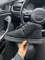 Жіночі черевики UGG Neumel Leather Black нубук