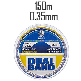 Леска Smart Dual Band 150m 0.35mm 16.5kg