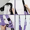 Гамак для Йоги Air Yoga Rope Фіолетовий для Спорту, Фітнесу, Полотно для Стречінгу Вдома, фото 7