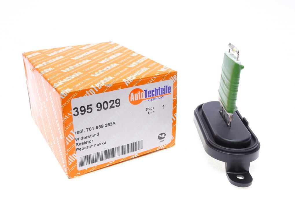 Реостат пічки VW T4/Caddy II 90-04 (+AC) AUTOTECHTEILE 395 9029 UA62, фото 1