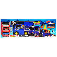Іграшковий Вантажівка-паркінг "Гонка" HW-118, 3 машинки від 33Cows