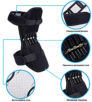 Колінні Стабілізатори Powerknee Nasus Sports, Ортези на Суглоби Колін, Підтримуючі Бандажі, фото 3