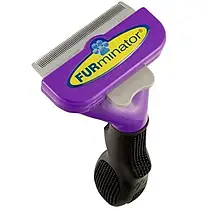 Фурмінатор з Кнопкою для чищення шерсті FURminator 6.8 см, Щітка для видалення підшерстя, фото 2