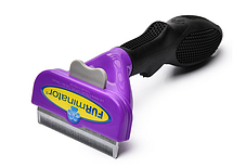 Фурмінатор з Кнопкою для чищення шерсті FURminator 6.8 см, Щітка для видалення підшерстя, фото 3