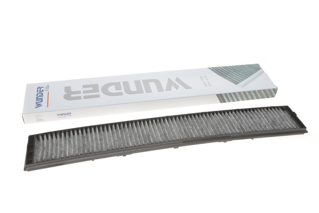Фільтр салону BMW 3 (E46) 98-05/X3 04- (вугільний) WUNDER FILTER WPK 206 UA62