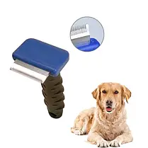 Щітка для грумінгу собак і котів FUBnimroat 4.5 см, Фурмінатор для тварин, фото 4