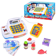 Дитячий касовий апарат Супермаркет Міні каса 7020