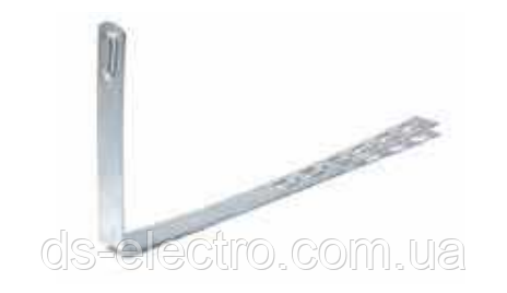 Прямой держатель под черепицу DKC ND2211, сталь горячего цинкования, фото 1