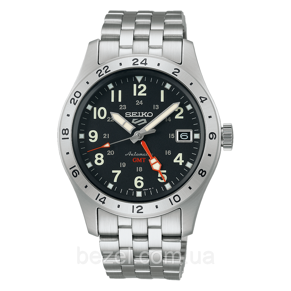 Чоловічий годинник SEIKO 5 SPORTS SSK023K1 SSK023 SBSC011 FIELD GMT