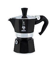 Гейзерна кавоварка Bialetti Moka Express Black (1 чашка - 60 мл)