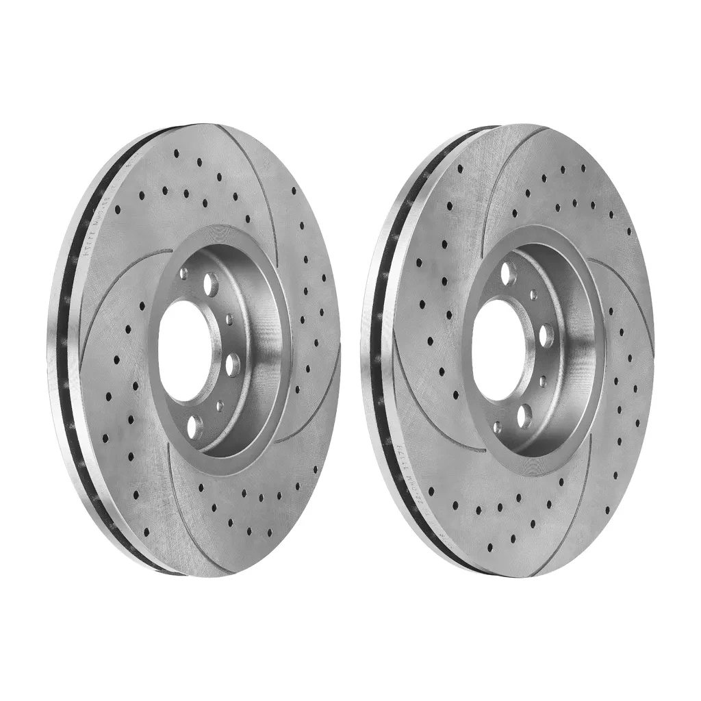 Диск гальмівний передній вентильований Tuning HORT Seat Ibiza, Leon, Skoda Fabia, Volkswagen Polo (HD8594), фото 1