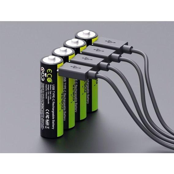 Акумуляторні батарейки Verico Loop Energy AA 2550 mAh Type-C (4шт), фото 2