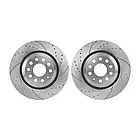 Диск гальмівний задній вентильований Tuning HORT Audi A3, Volkswagen Passat, Golf VI, VII, Skoda Superb, фото 3