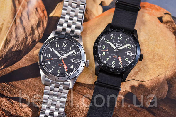 SEIKO 5 SPORTS SSK023K1 SSK023 SBSC011 FIELD GMT