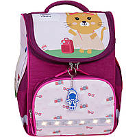 Школьный рюкзак для девочки 12л Успех малиновый 434 (00551703)