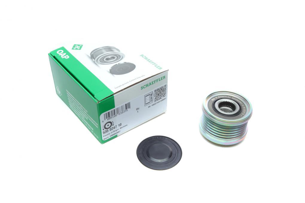 Шків генератора Mazda 3/6/CX-3/CX-5/CX-9 2.2D 12- INA 535 0247 10 UA62